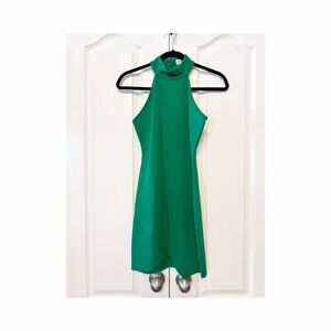 Superdown  Tefan Wrap Mini Dress size XS Green